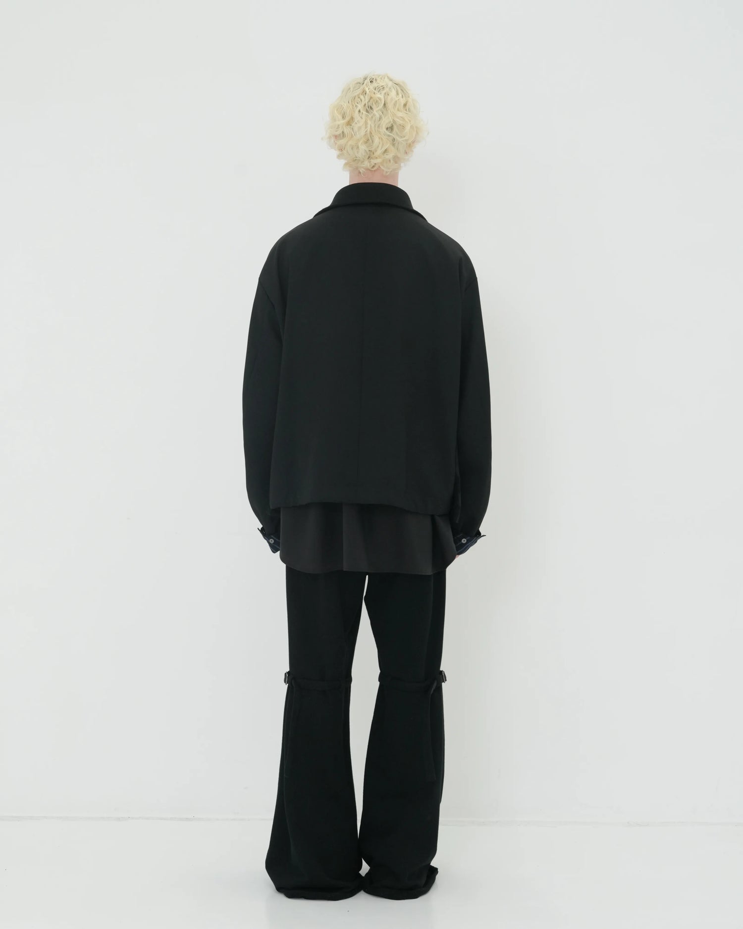 SWEAT GAITER DOUBLE SLACKS BLACK