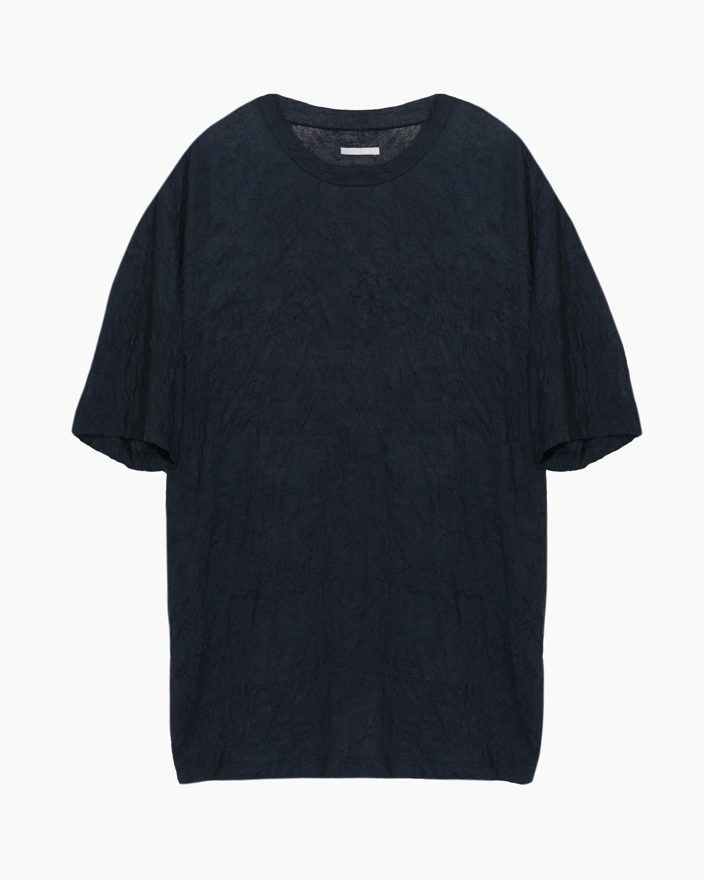 WRINKLED T-SHIRT BLACK