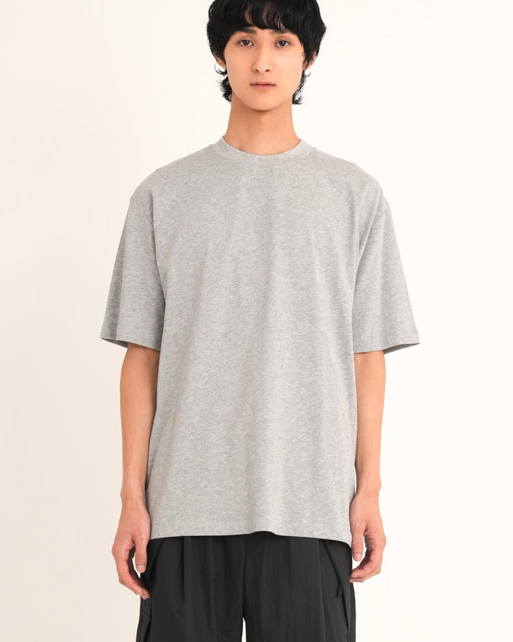 SIDE SEAM POCKET T-SHIRT GREY