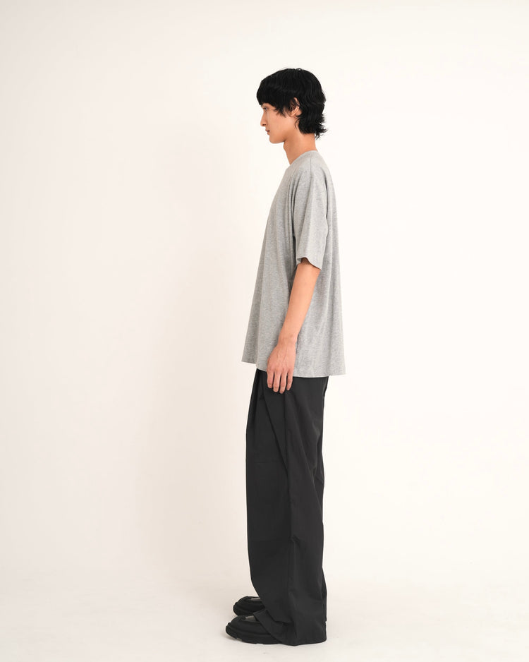SIDE SEAM POCKET T-SHIRT GREY