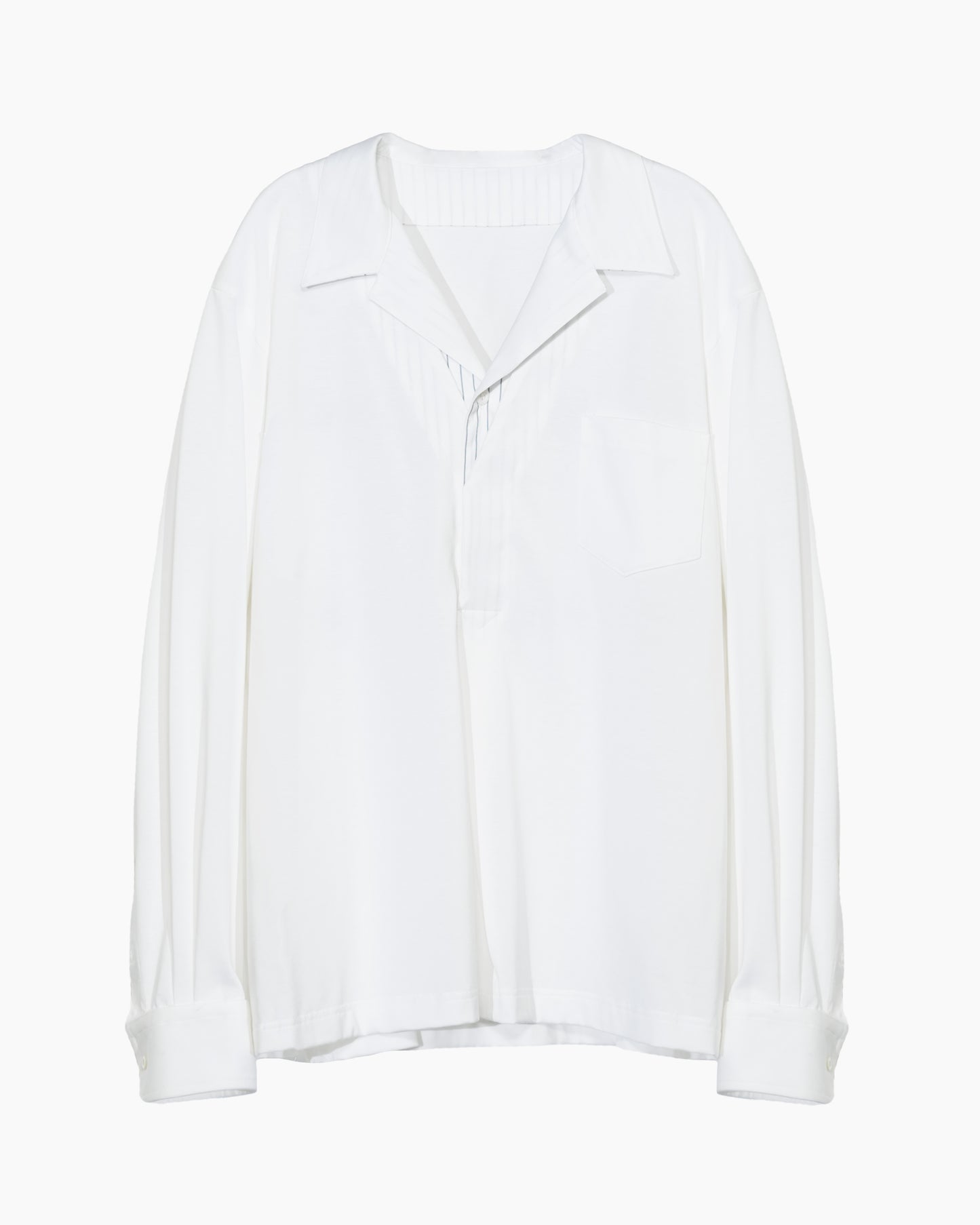 LAYERED L/S T-SHIRT WHITE