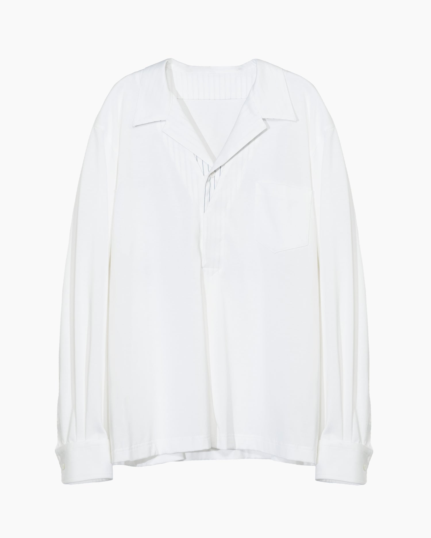 LAYERED L/S T-SHIRT WHITE